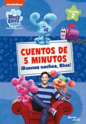 Portada Las pistas de Blue y tú. Cuentos de 5 minutos. Buenas noches, Blue