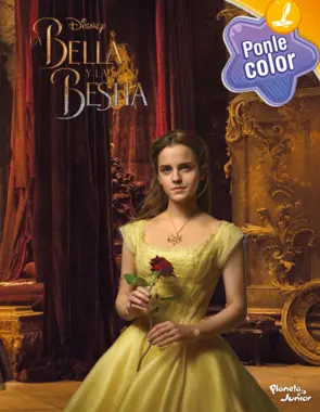 Portada La Bella y la Bestia. Ponle color