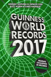 Portada Guinness World Records 2017. Ed. Latinoamérica
