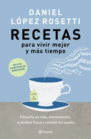 Portada Recetas para vivir mejor y más tiempo