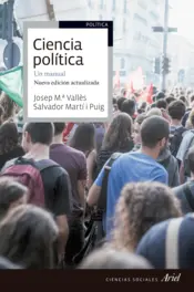 Portada Ciencia política un manual