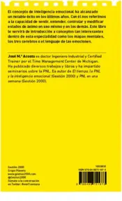 Miniatura contraportada Inteligencia Emocional en una semana