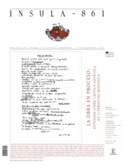 Portada La obra en proceso: estudio de crítica genética en literatura hispánica