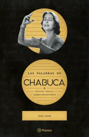 Portada Las palabras de Chabuca