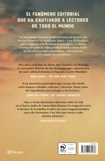 Contraportada Las hermanas de Auschwitz