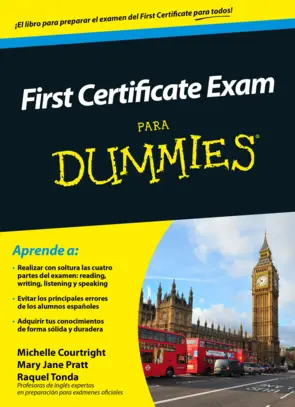 Portada First Certificate Exam para Dummies