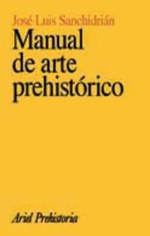 Portada Manual del Arte Prehistórico