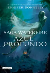 Portada Waterfire Saga. Azul profundo