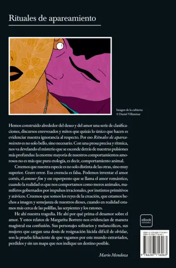 Contraportada Rituales de apareamiento