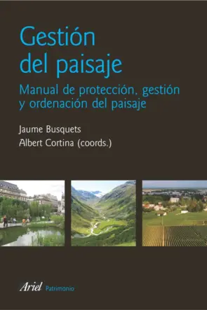Portada Gestión del Paisaje