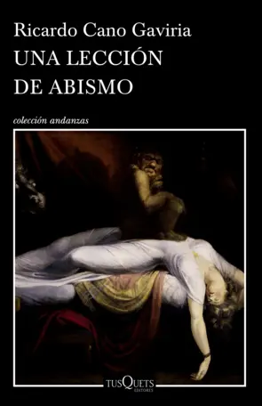 Portada Una lección de abismo