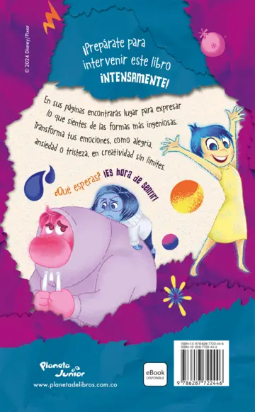 Contraportada Destroza este libro. Intensamente 2