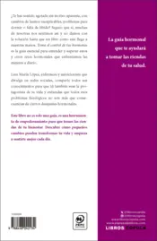 Miniatura contraportada Toma el control de tus hormonas