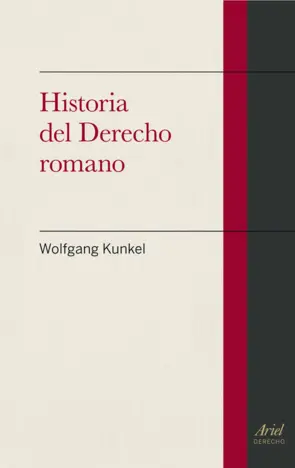 Portada Historia del Derecho Romano (nva.prest)