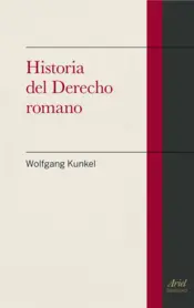 Portada Historia del Derecho Romano (nva.prest)