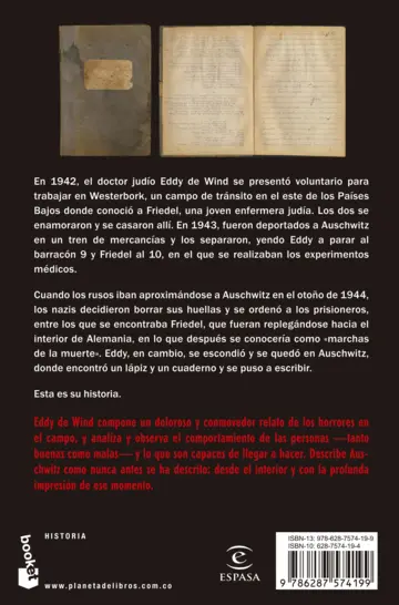 Contraportada Auschwitz: Última parada