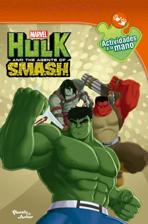 Portada Hulk y los agentes de Smash - Actividades a la mano