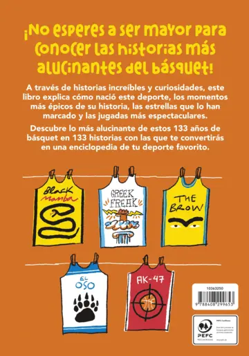 Contraportada El básquet es para listos