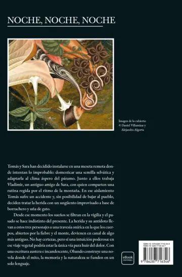 Contraportada Noche, noche, noche