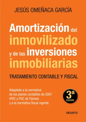 Portada Amortización del Inmovilizado y de las Inversiones