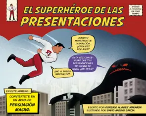 Portada El superhéroe de las presentaciones