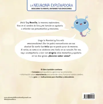 Contraportada La neurona exploradora. Me baila el corazón