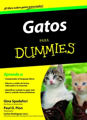 Portada Gatos para Dummies