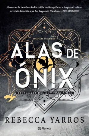 Portada Alas de ónix (Empíreo 3)