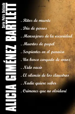 Portada Serie Petra Delicado (Pack) (Edición de 2017)