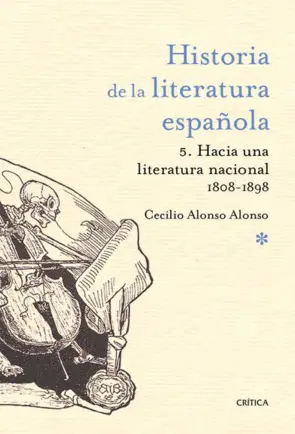 Portada Hist. de la Literatura Española 5 Hacia una Litera