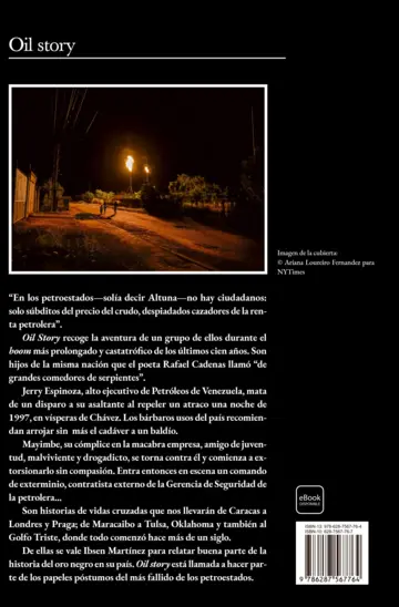 Contraportada Oil Story