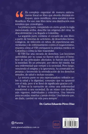 Contraportada La escuela del VIH