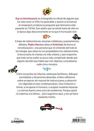 Contraportada Soy un brontosaurio