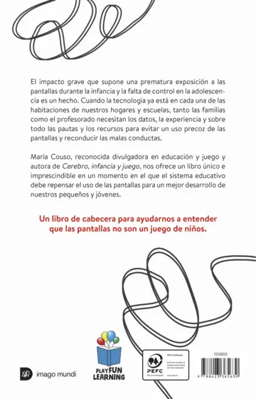 Contraportada Cerebro y pantallas