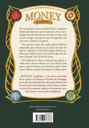 Contraportada MONEY Academy 2. MONEY Academy y la máquina de hacer dinero