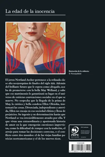 Contraportada La edad de la inocencia