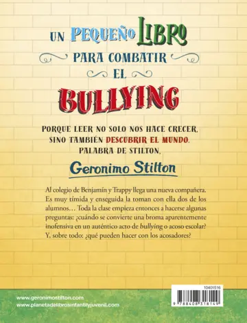 Contraportada El pequeño libro contra el bullying