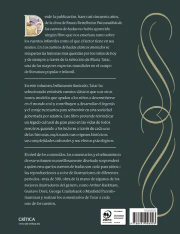 Contraportada Los cuentos de hadas clásicos anotados