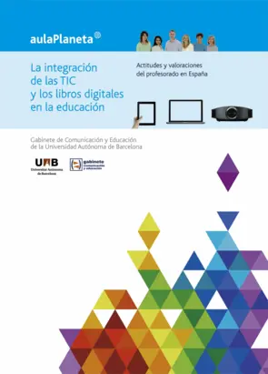 Portada La integración de las TIC y los libros digitales en la educación
