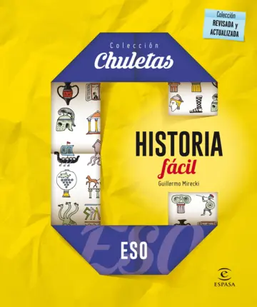 Contraportada Historia fácil para la ESO