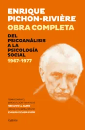 Portada Obra Completa. Del psicoanálisis a la psicología social