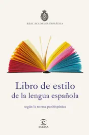 Portada Libro de estilo de la  lengua española