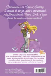 Miniatura contraportada Stars Academy 4. Sobre las alas de un sueño