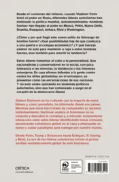 Miniatura contraportada La era de los líderes autoritarios