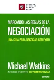 Portada Marcando las Reglas de la Negociaciòn