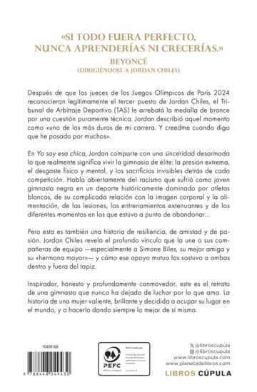 Contraportada Yo soy esa chica