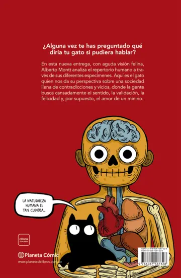 Contraportada El gran libro de los humanos según mi gato