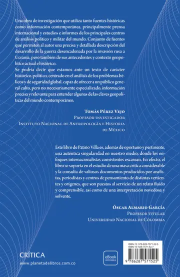 Contraportada La guerra global invisible