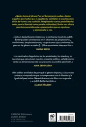 Miniatura contraportada ¿Quién teme al género?