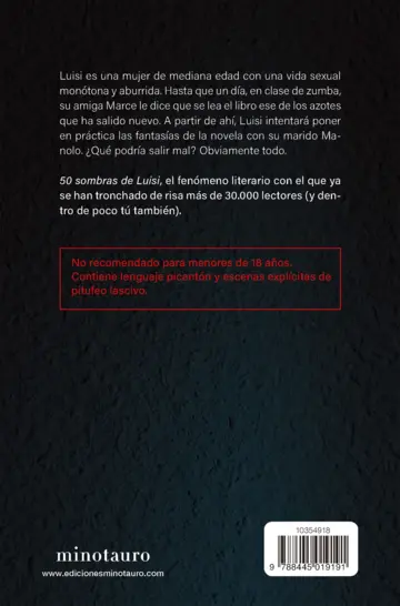 Contraportada 50 sombras de Luisi